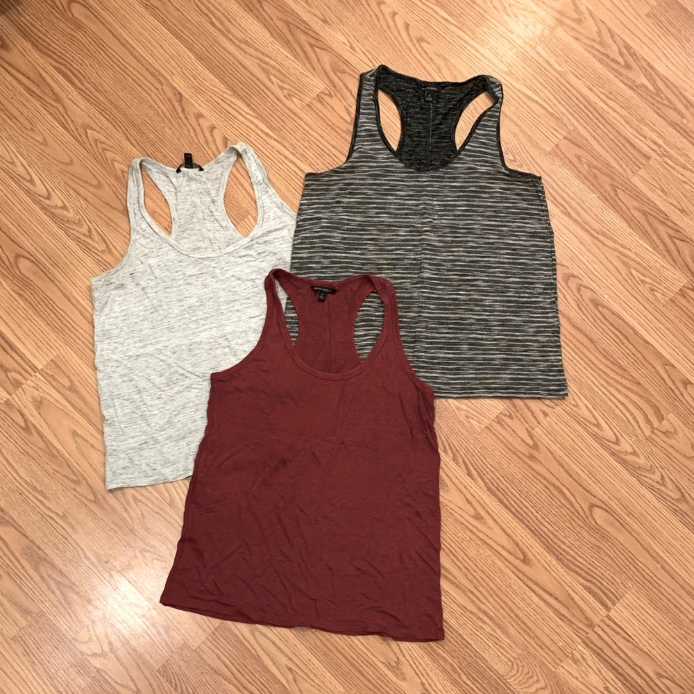 Racerback tank tops